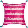 SILK PILLOW - PINK STRIPE DESIGN